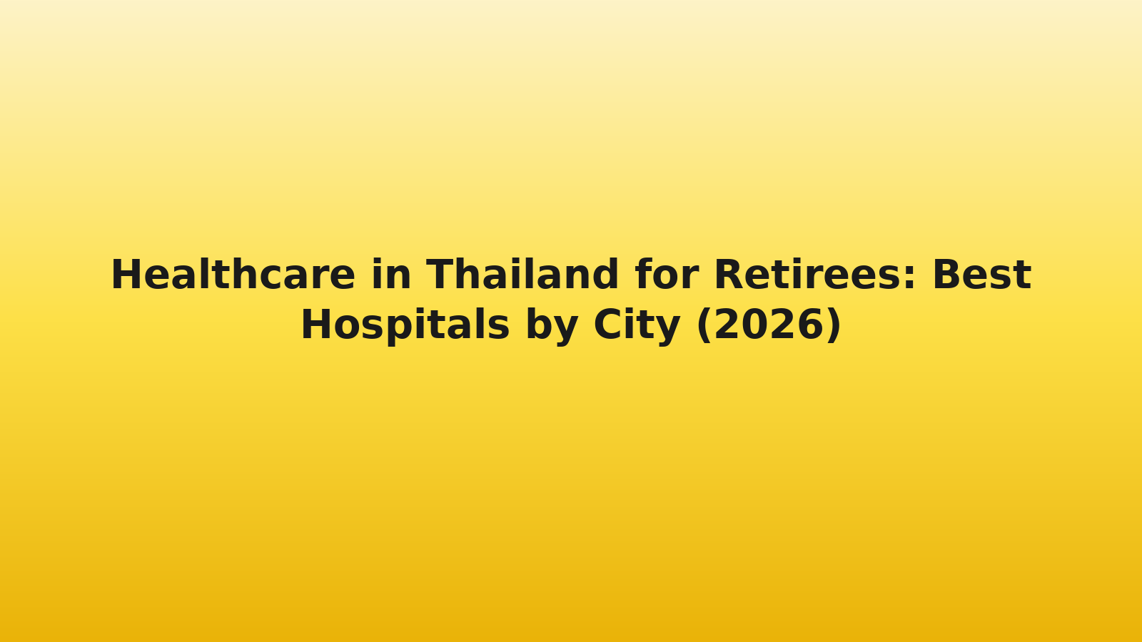 A modern Thai private hospital lobby
